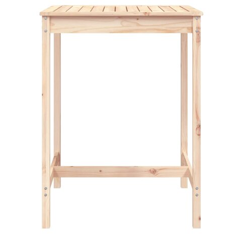 Tuintafel 82,5x82,5x110 cm massief grenenhout 4