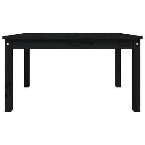 Tuintafel 82,5x50,5x45 cm massief grenenhout zwart 5