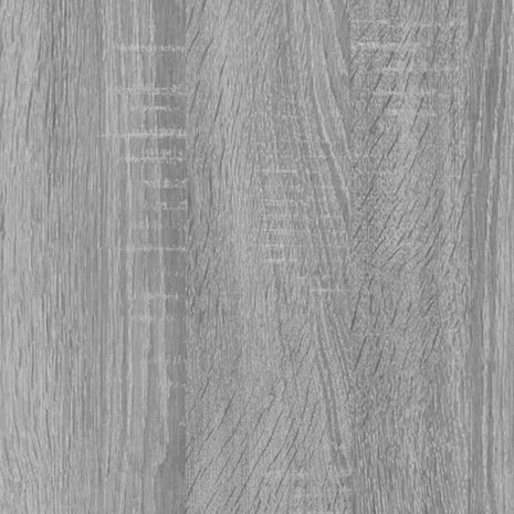 Salontafel 60x50x36,5 cm bewerkt hout grijs 7