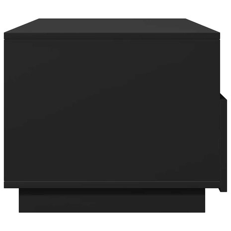 Salontafel met LED-verlichting 90x49x40 cm zwart 8