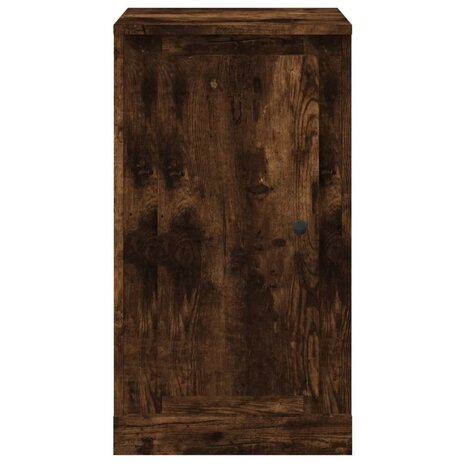 Dressoir 37,5x35,5x67,5 cm bewerkt hout gerookt eikenkleurig 7