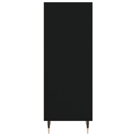 Dressoir 34,5x32,5x90 cm bewerkt hout zwart 5