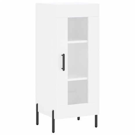 Dressoir 34,5x34x90 cm bewerkt hout wit 2