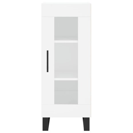 Dressoir 34,5x34x90 cm bewerkt hout wit 5