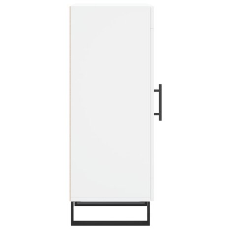 Dressoir 34,5x34x90 cm bewerkt hout wit 7