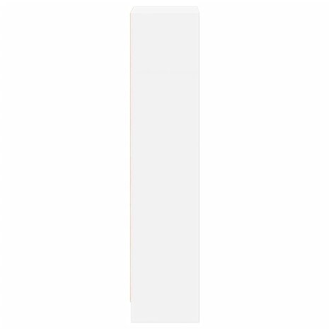 Boekenkast 40x24x109 cm bewerkt hout wit 5