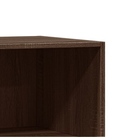 Kledingkast 48x41x102 cm bewerkt hout bruin eikenkleurig 8