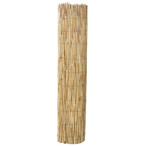 Tuinscherm 100x1000 cm riet 3
