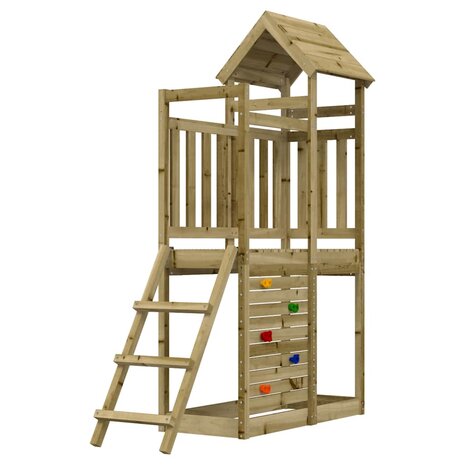 Speelhuis 52,5x110,5x214 cm geïmpregneerd grenenhout 1