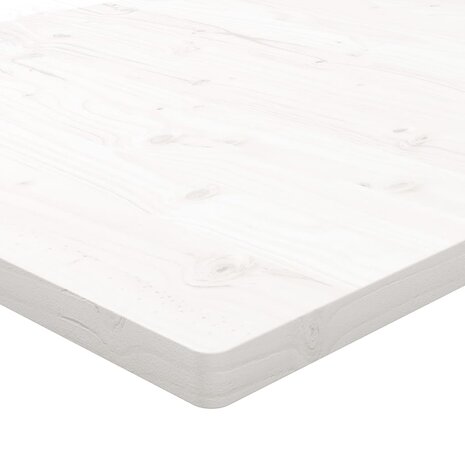 Tafelblad vierkant 40x40x2,5 cm massief grenenhout wit 5