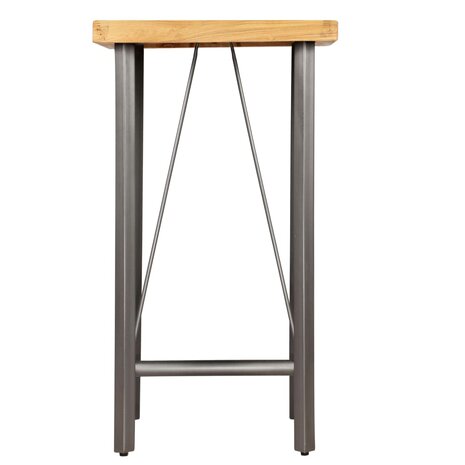 Barset massief gerecycled teakhout 3-delig 3