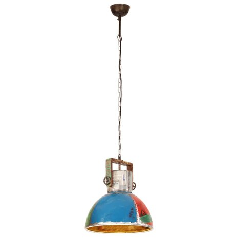 Hanglamp industrieel rond 25 W E27 40 cm meerkleurig 4