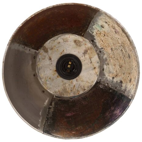 Hanglamp industrieel rond 25 W E27 28,5 cm meerkleurig 7