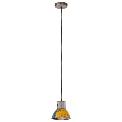 Hanglamp industrieel rond 25 W E27 17 cm meerkleurig 4