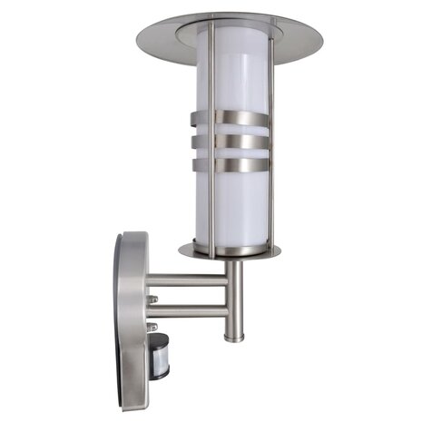 Pagode vormige RVS wandlamp met bewegingssensor 3