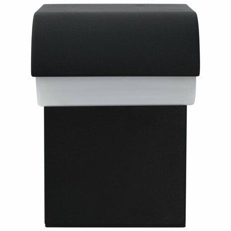 LED-buitenwandlamp 9 W ovaal zwart  4