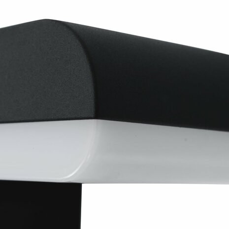 LED-buitenwandlamp 9 W ovaal zwart  6