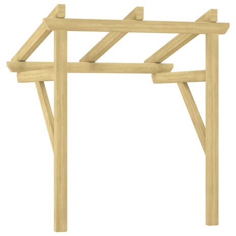 318569 Deurluifel 100x100x80 cm geïmpregneerd grenenhout 5