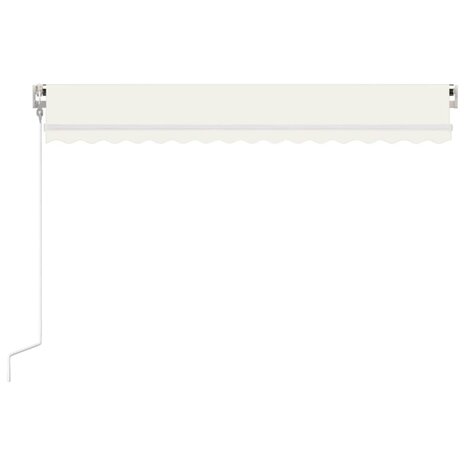 Luifel automatisch uittrekbaar 400x350 cm crèmekleurig 3
