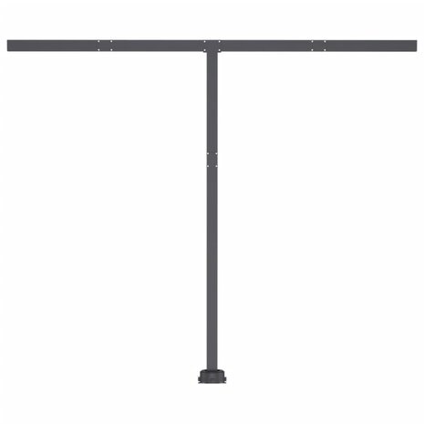 Luifel vrijstaand handmatig uittrekbaar 300x250 cm antraciet 8