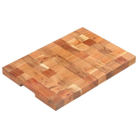Hakblok 50x34x3,8 cm massief acaciahout 1