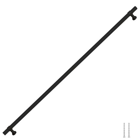 Handvatten 5 st 480 mm roestvrij staal zwart 3
