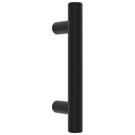 Handvatten 20 st 64 mm roestvrij staal zwart 3