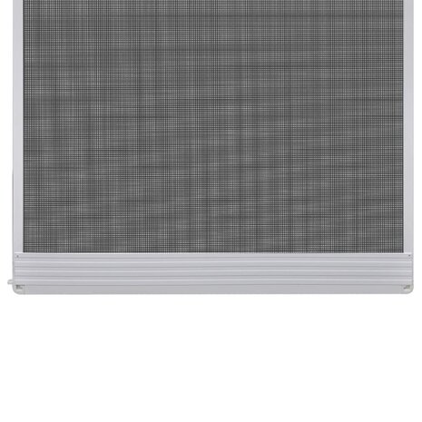 Hordeur met scharnieren 100x215 cm wit 3
