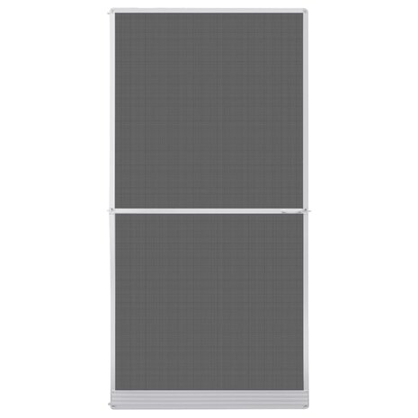 Hordeur met scharnieren 120x240 cm wit 2