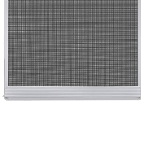 Hordeur met scharnieren 120x240 cm wit 3