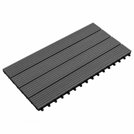 Terrastegels 6 st 60x30 cm 1,08 m² HKC zwart 4