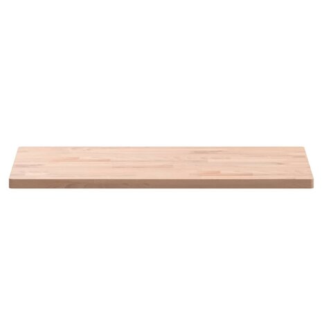 Wastafelblad 80x40x2,5 cm massief beukenhout 4