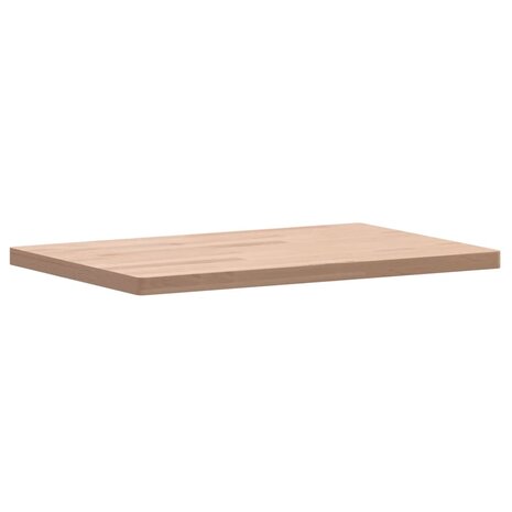 Wastafelblad 60x40x2,5 cm massief beukenhout 3