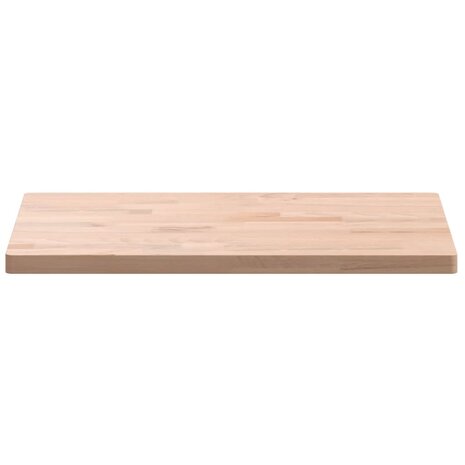 Wastafelblad 60x40x2,5 cm massief beukenhout 4