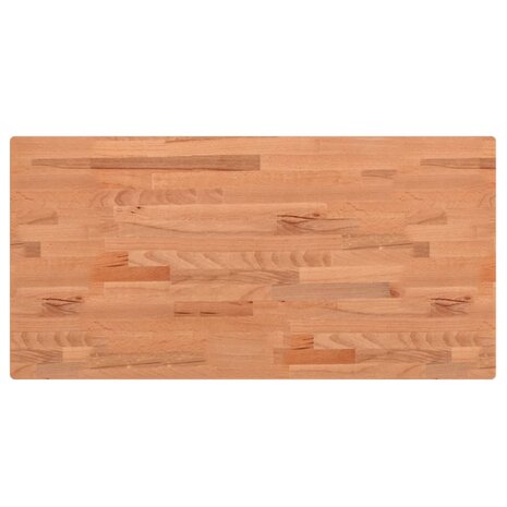 Wastafelblad 80x40x1,5 cm massief beukenhout 2