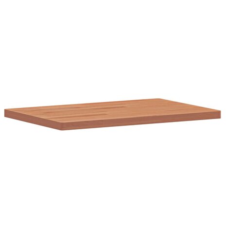 Wastafelblad 60x40x2,5 cm massief beukenhout 3