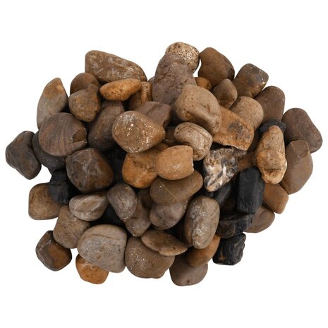 Kiezelstenen gepolijst 2-5 cm 25 kg meerkleurig 4