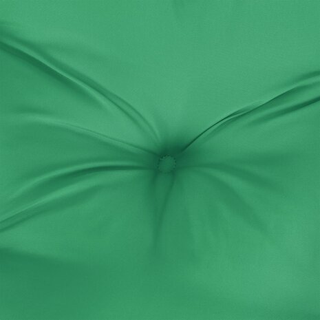 Stoelkussens 4 st 40x40x7 cm oxford stof groen 7