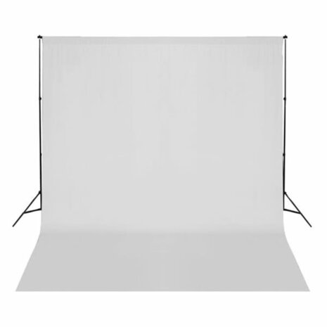 Achtergrond zonder standaard 300x300 cm katoen wit  2