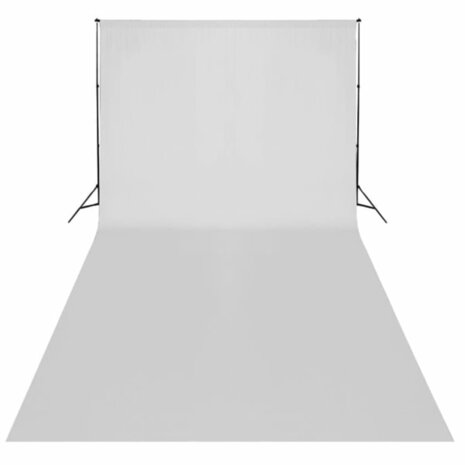 Achtergrond 600x300 cm katoen wit  2