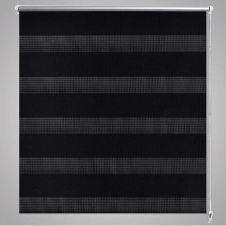 Duo Rolgordijn 60x120cm Zwart 4