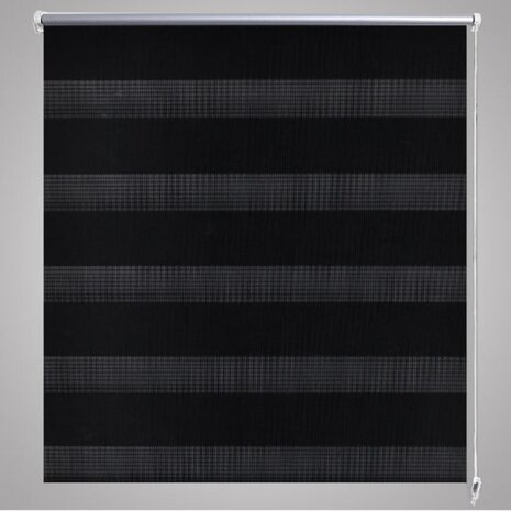 Duo rolgordijn 120 x 175 cm zwart 4