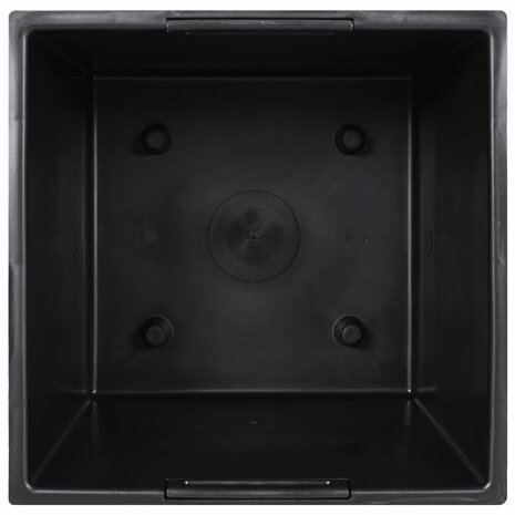 Plantenbak uitneembare bak beton-look 11/26,5 L PP antraciet 5