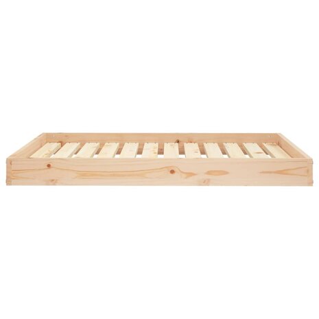 Hondenmand 101,5x74x9 cm massief grenenhout 3