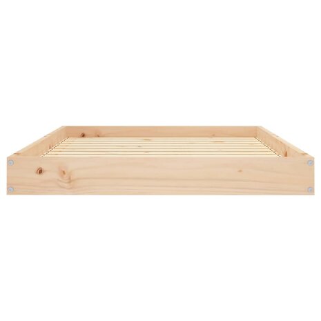Hondenmand 101,5x74x9 cm massief grenenhout 4