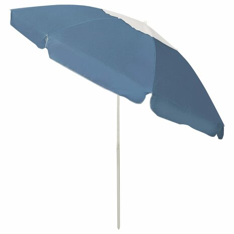 Strandparasol 240 cm blauw 3
