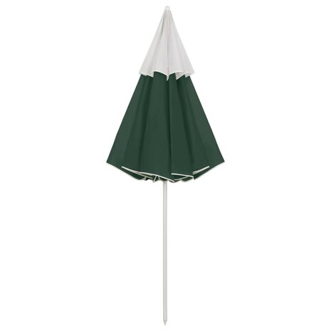 Strandparasol 300 cm groen 4