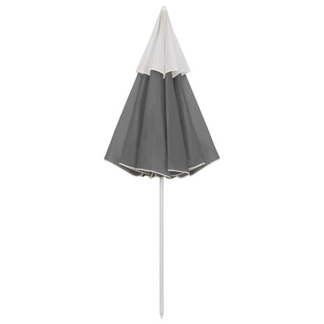 Strandparasol 300 cm antracietkleurig 4