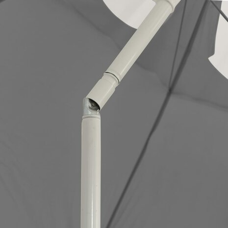 Strandparasol 300 cm antracietkleurig 6