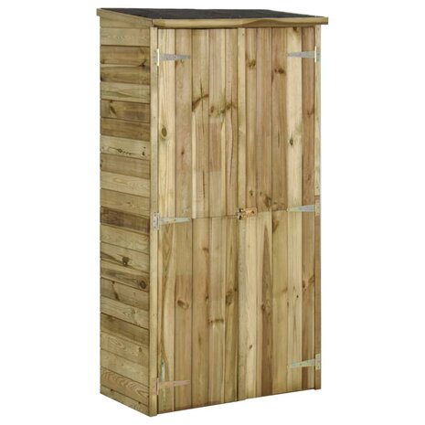 Tuinschuur 85x48x177 cm grenenhout 1